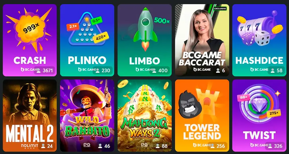 Experience the Thrills of Gaming at BCGame Casino